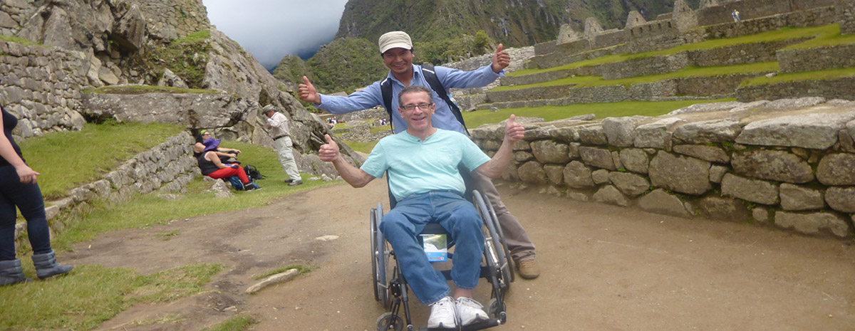 ¡Si usas sillas de ruedas tambien puedes conocer Machu Picchu!