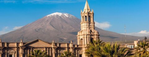 El majestuoso Volcan Misti en Arequipa