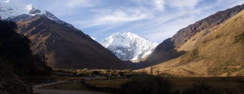 Iniciando el camino de 5 días a Salkantay