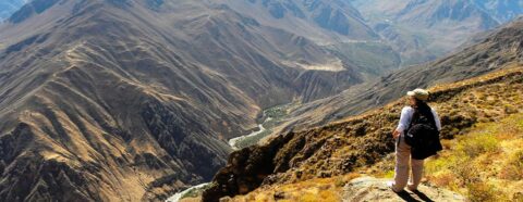 El Cañon del Colca en Arequipa
