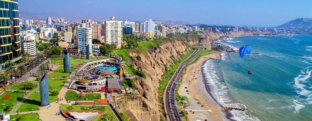 El distrito de Miraflores en Lima