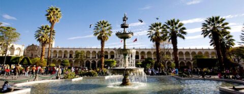 Plaza de armas de Arequipa